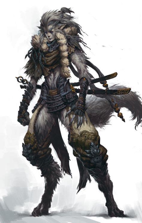 Demi Wolves Fantasy Creatures Fantasy Art Creature Concept