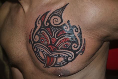 Tiki Face Maori Tattoo Filipino Tribal Tattoos Hawaiian Tribal