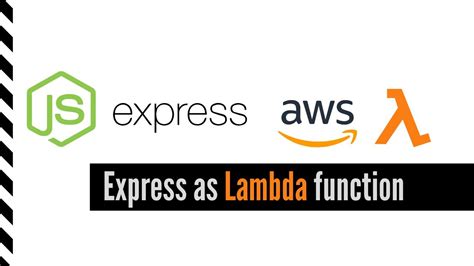 Deploy NodeJS Express API As AWS Lambda Function In 20 Minutes YouTube