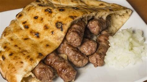 Ćevapi National Dish Of Bosnia Herzegovina Grilled Skinless Sausage