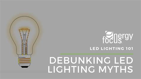 Debunking Led Lighting Myths Youtube