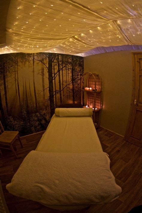Netstring Lights With Sheertranslucent Overlay Massage Room Decor