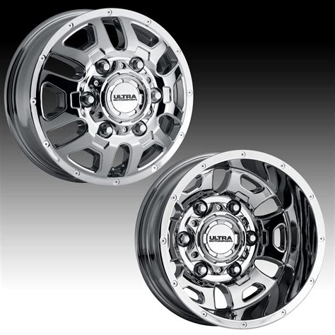 Ultra 003c Hunter Van Dually Chrome Custom Wheels Rims 003c Hunter