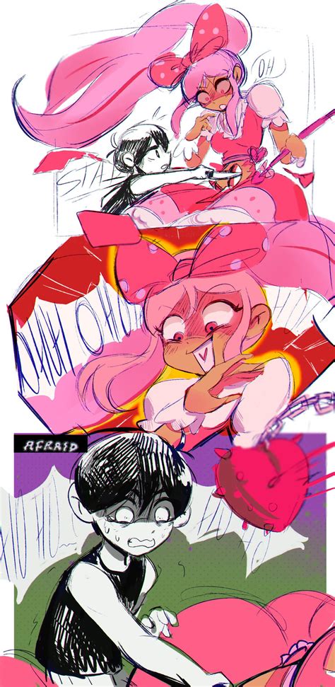 Sweetheart's Donut hole saves her from getting stabbed. | OMORI | Anime