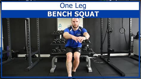 1 Leg Bench Squat Youtube