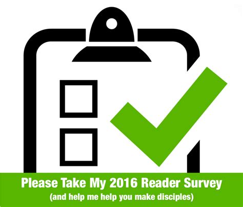Please Take My 2016 Reader Survey Nathan Creitz
