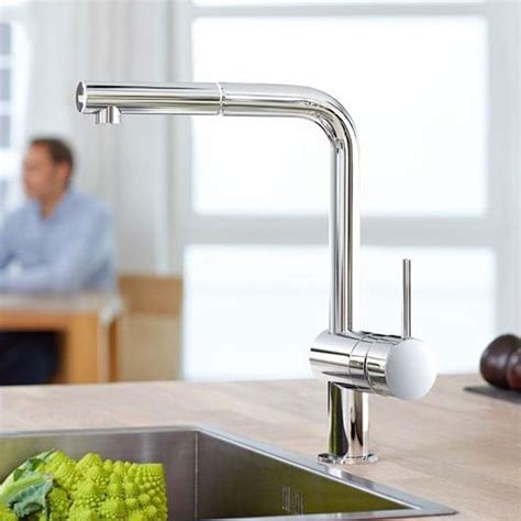 Kitchen Sink Mixer With Pull Out Spray