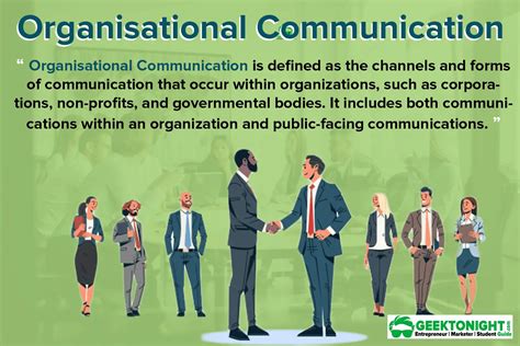 What Is Organisational Communication Definition Importance