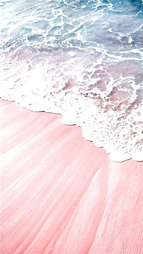 Pink Waves Iphone 8 Wallpaper Download Iphone Wallpapers Ipad