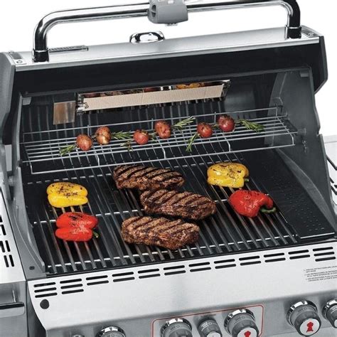 Weber Summit S 470 Freestanding Propane Gas Grill With Rotisserie Sear