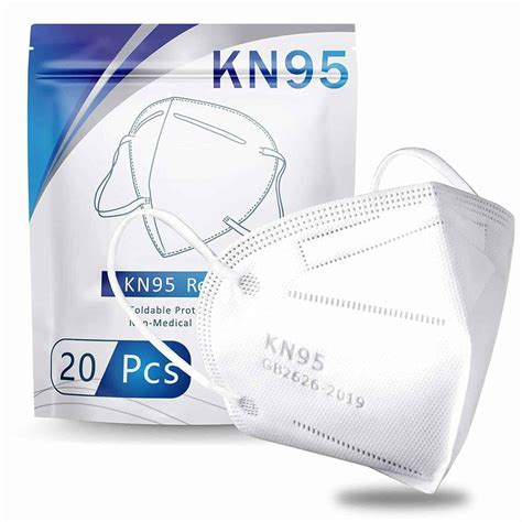 Kn95 Protective 5 Layers Face Mask Bfe 95 Pm25 Disposable K N95 Masks