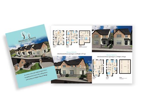 Construction New Residential Property Brochure Design Sinnott Design