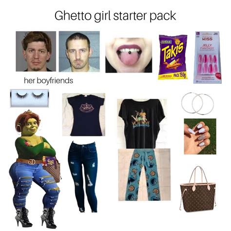 Ghetto Girl Starter Pack Rstarterpacks