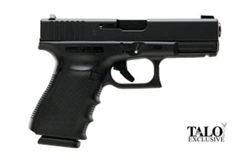 Glock 19 9mm Gen 4 Black Talo Pro Glo Night Sights Ug 19505