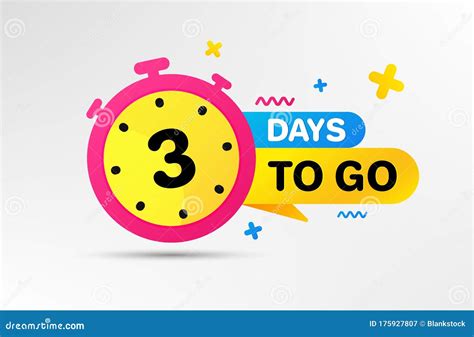 10 Days Left Or To Go Sale Countdown Vector Symbol Ten Number