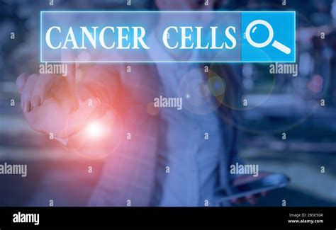 Word Writing Text Cancer Cells Business Photo Showcasing Forming Solid