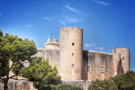 Bellver Castle Palma Mallorca Balearic Islands Spain Built In The