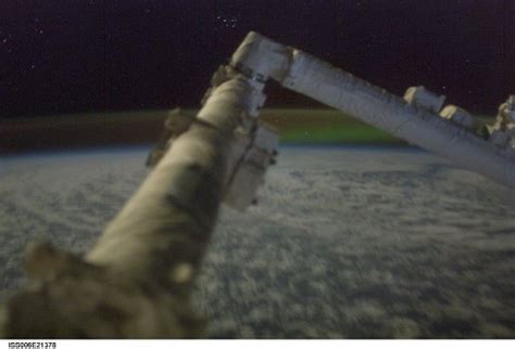 Space Station Science Picture Of The Day Canadarm And The Seven