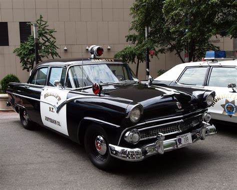 1955 Ford Fairlane Jefferson County Sheriff Police Car 。★。jpm
