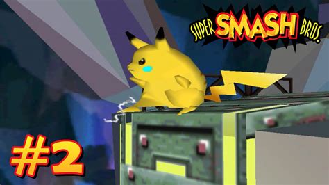 N64 Super Smash Bros 2 Modo Clásico Muy Difícil Pikachu