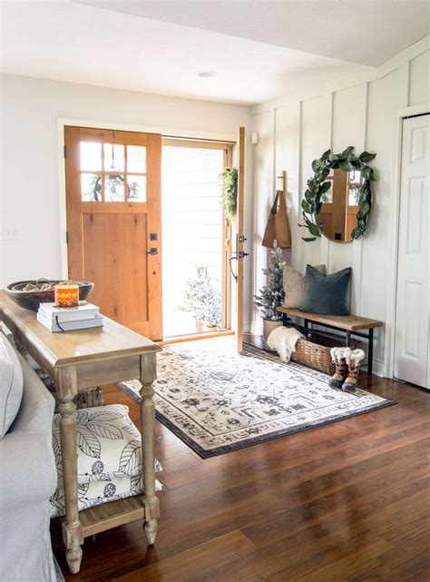 How To Style A Small Foyer With A Narrow Entryway Bench Grace In My Space