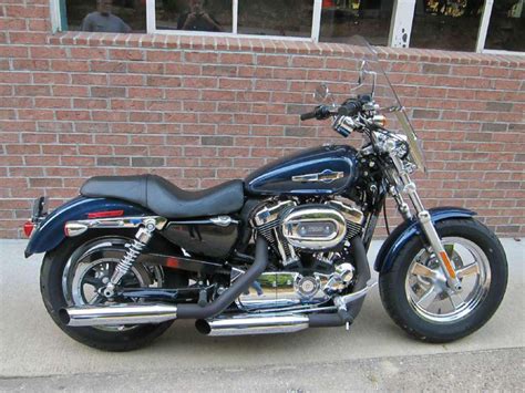 New black paint forward controls new front tire new 150 rear tire 21 inch front spoked chrome rim custom tank lifted solo seat with chrome bib custom. Buy 2012 Harley-Davidson XL1200C Sportster 1200 Custom on ...