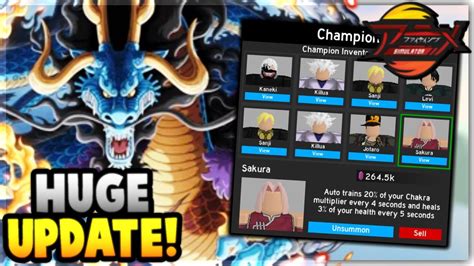Jun 14, 2021 · blockzone, the makers behind anime fighting simulator, revealed the official trailer for anime legends, the next anticipated anime game on roblox. *NEW* HUGE UPDATE! NEW BOSSES, NEW DIMENSIONS AND MANY ...