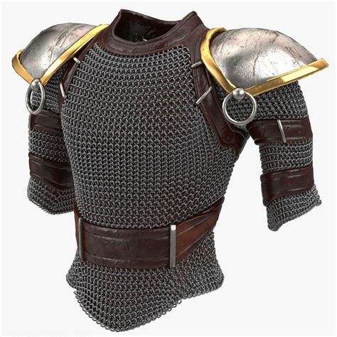 3d Chain Armour Chainmail Armor Armor Concept Armor Clothing