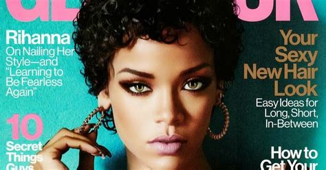 Kemi Online ♥ Rihanna Covers Glamour Magazine