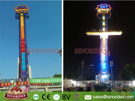 Sky Drop Ride Thrill Amusement Park Rides For Sale Sinorides