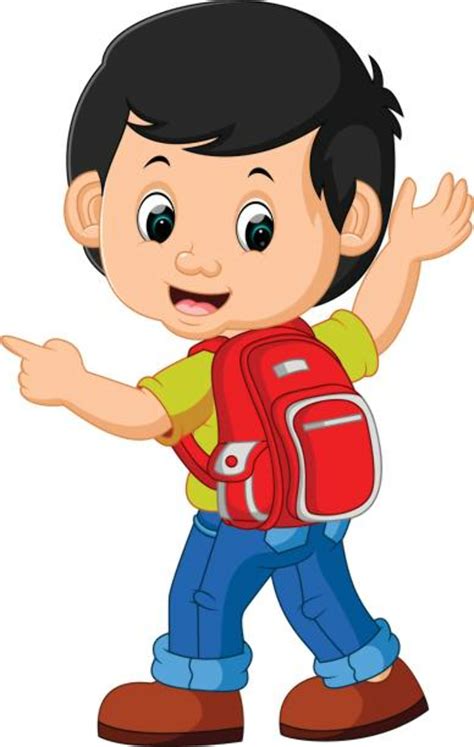 Download High Quality Backpack Clipart Boy Transparent Png Images Art