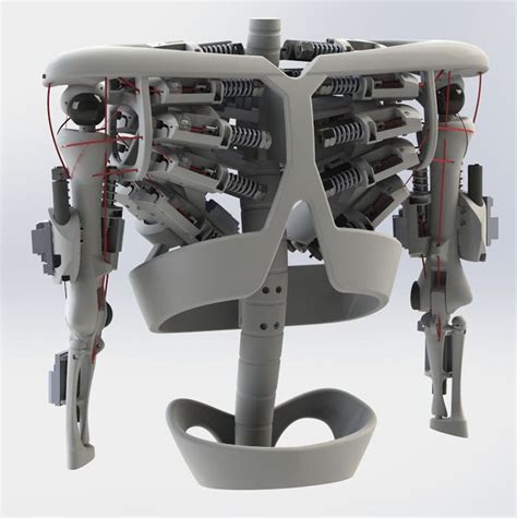 Roboy Tendon Driven Humanoid Robot Futuristic Robot Humanoid Robot