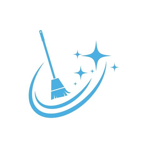 Logo Et Symbole De Nettoyage Vecteur Premium