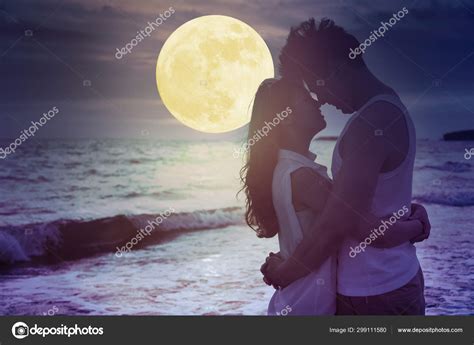 Romantic Moonlight Beach
