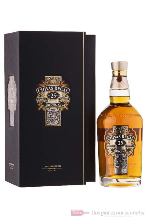 Chivas regal 25 year old is available only as a. Chivas Regal 25 Jahre Blended Scotch Whisky 40 % 0,7l