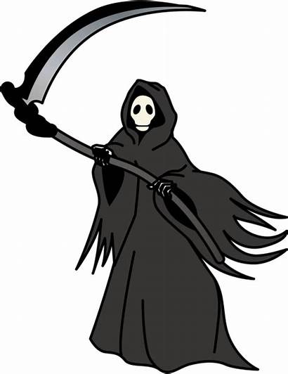 Reaper Grim Clipart Face Transparent Muerte Dead