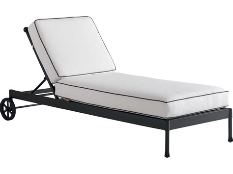 With 5 adjustable positions, these chairs can be adjusted to a flat position doubling as lounge chairs. Tommy Bahama Outdoor Pavlova Aluminum Chaise Lounge with ...