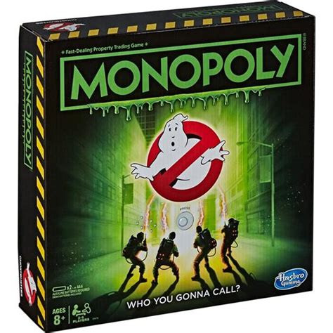 Ghostbusters Ghostbusters Board Game Monopoly English Version