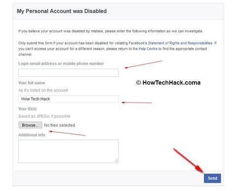 This article will guide you through reactivating your disabled facebook account. How to Recover Disabled Facebook Account 2017 (Submit ...