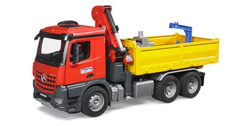 Osta Bruder Mb Arocs Construction Truck With Crane And Accessories
