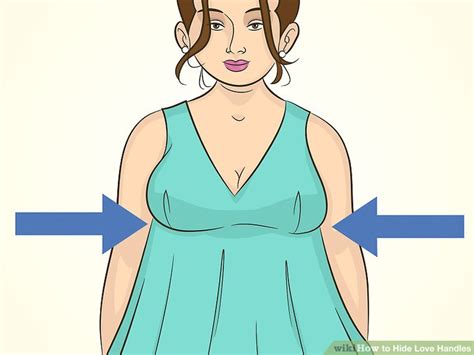 How To Hide Love Handles With Pictures Wikihow