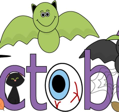 Clip Art For October Fun Month Of October Halloween October Hump Day