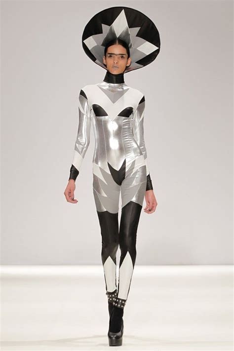fashion week amazing futuristic blast by unkown designer amazing accessories and outfits