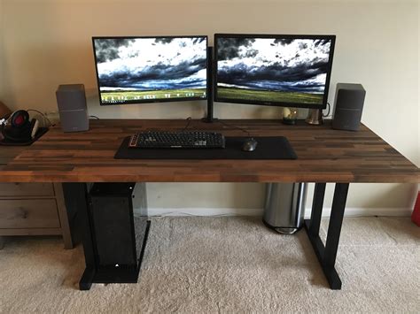 By whitson gordon | published feb 11, 2021 7:12 pm diy My new battlestation - DIY Desk for