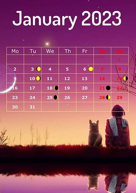 Make 2023 Lunar Calendar With Photo Calendar Creator