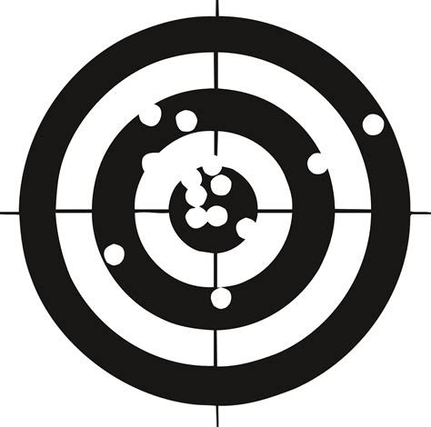 Bullet Holes In Target
