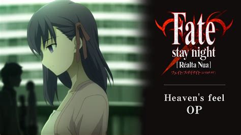 Fate stay night Réalta Nua Heaven s Feel OP YouTube Music