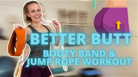 Booty Band And Jump Rope Workout Hd 1080p Youtube