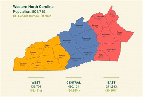 Wnc Map From Dht North Carolina Health News
