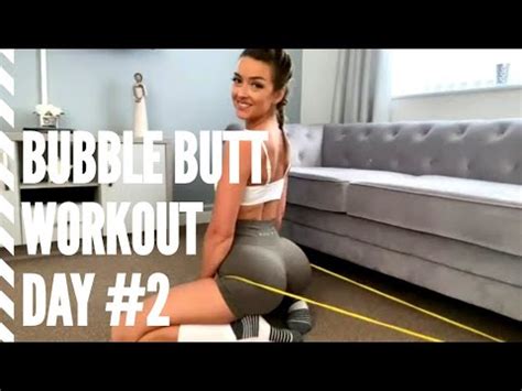 Get Bubble Butt In 1 Week At Home Butt Workout Challenge DAY 2 YouTube